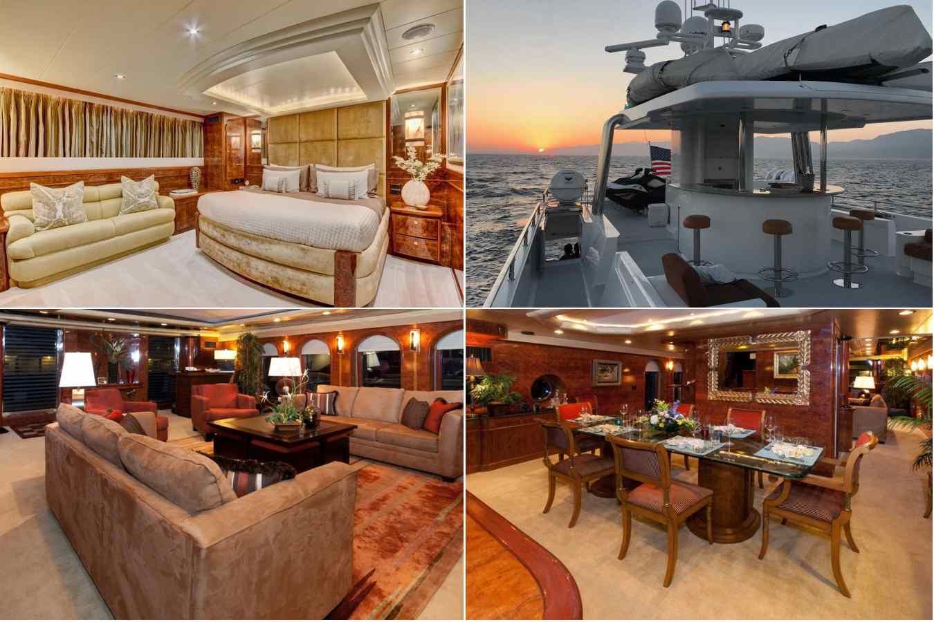 interior photos of the Marbella yacht
