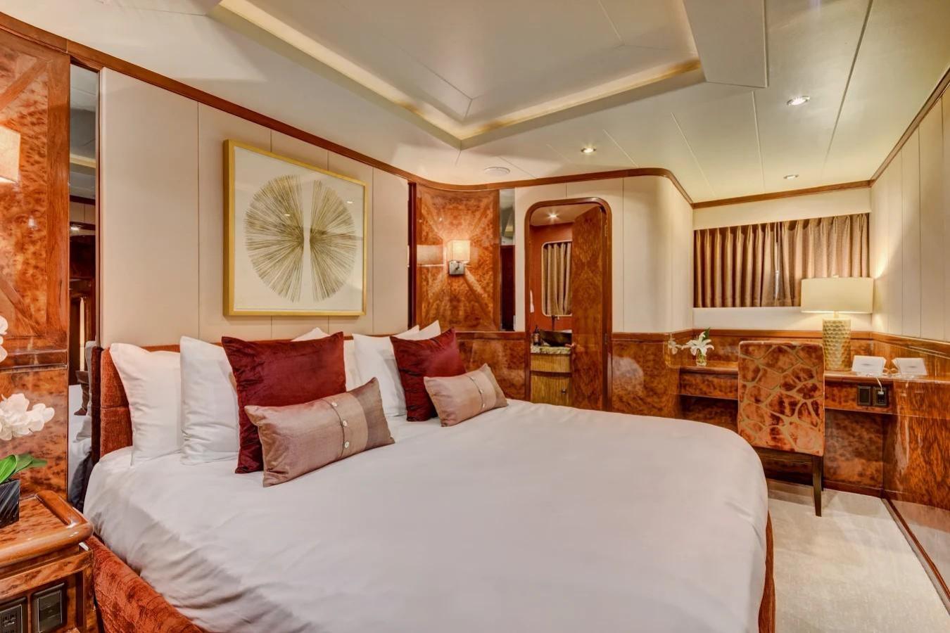 Marbella yacht interior vip cabin